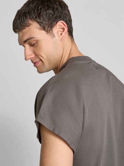 WON HUNDRED T-Shirt aus reiner Bio-Baumwolle Mittelgrau 3