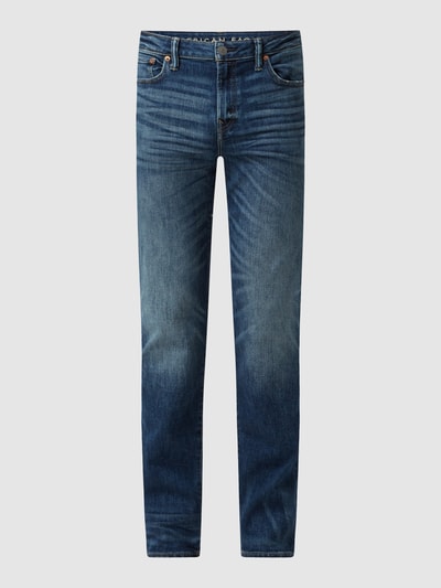 American Eagle Europe Slim straight fit jeans met stretchgehalte  Blauw - 2