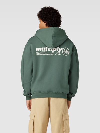 Multiply Apparel Sweatjack met steekzakken Donkergroen - 5