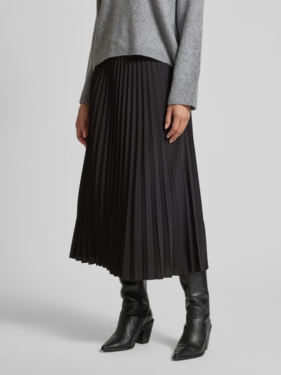 ZABAIONE Midirok met elastische band Zwart - 4