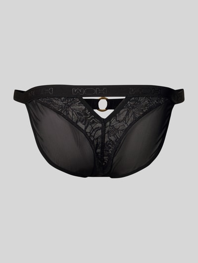 HOM Jockstrap mit elastischem Label-Bund Modell 'Pure Seduction' Black 3