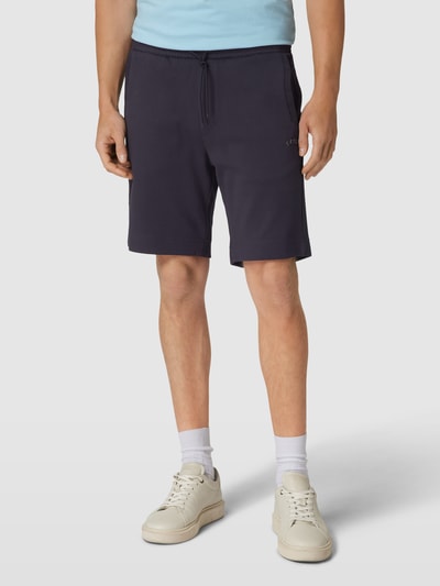 BOSS Green Shorts mit Label-Detail Marine 4