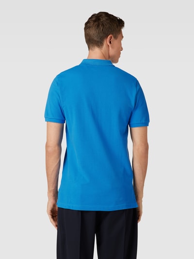 Gant Poloshirt mit Seitenschlitzen Modell 'Pique' Royal 5