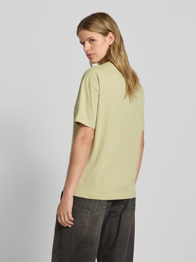 Marc O'Polo Denim Regular fit T-shirt van puur katoen Rietgroen - 5
