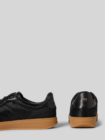 Tommy Hilfiger Sneakersy niskie z czystej skóry nappa model ‘HERITAGE’ Czarny 2