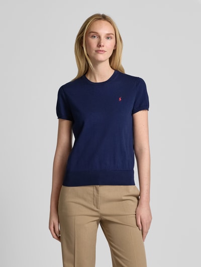 Polo Ralph Lauren Strickshirt mit Logo-Stitching Marine 4