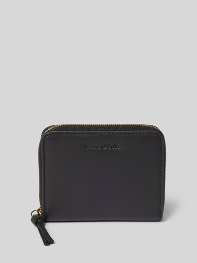 Marc O'Polo Portemonnee van echt rundleer Zwart - 1
