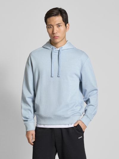 HUGO Oversized Hoodie mit Label-Detail Modell 'Dapo' Sky 4