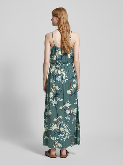 Only Sukienka midi z kwiatowym wzorem model ‘NOVA’ Trzcinowy 5
