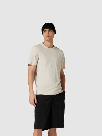 Theory T-Shirt in melierter Optik Sand 4