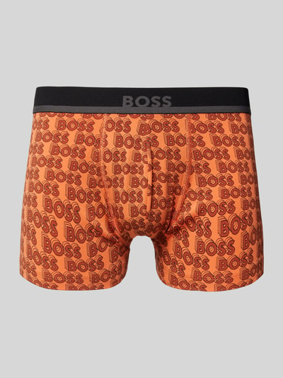 BOSS Trunks mit elastischem Label-Bund Orange 1