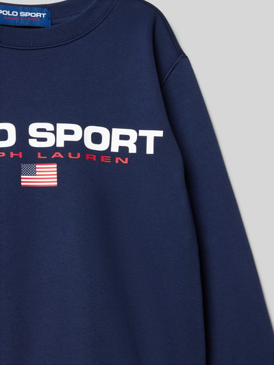 Polo Sport Sweatshirt mit Label-Print Marine 2