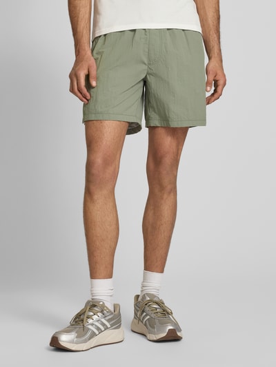 Tommy Jeans Regular Fit Sportshorts mit Tunnelzug Oliv 4