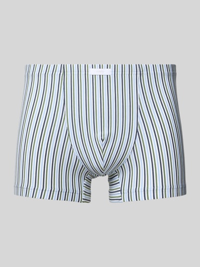 Mey Boxershorts mit Label-Detail Gruen 1