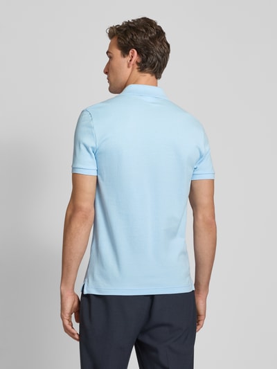 Lacoste Slim Fit Poloshirt mit Label-Patch Modell 'PIQUE' Hellblau 5