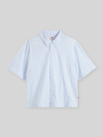 Levi's® Koszula casual z mieszanki bawełny, krój regular fit Jasnoniebieski 2
