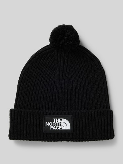 The North Face Beanie met labelpatch Zwart - 1