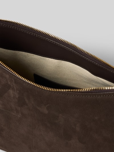 MICHAEL Michael Kors Umhängetasche in Leder-Optik Modell 'NOLITA' Dunkelbraun 5