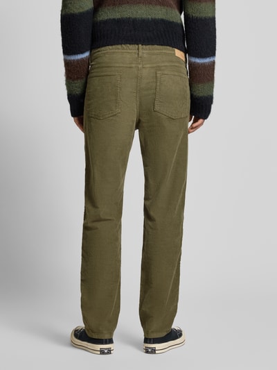 Pepe Jeans Slim Fit Cordhose aus Baumwoll-Mix  Oliv 5
