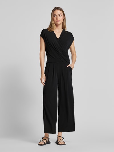 ROBE LÉGÈRE Jumpsuit in Wickel-Optik Black 4