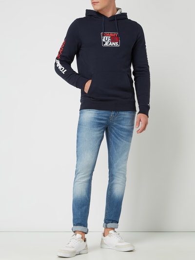 Tommy Jeans Hoodie mit Logo-Details  Dunkelblau 1