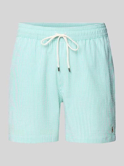Polo Ralph Lauren Underwear regular fit zwembroek van katoenmix model 'TRAVELER' Mintgroen - 1