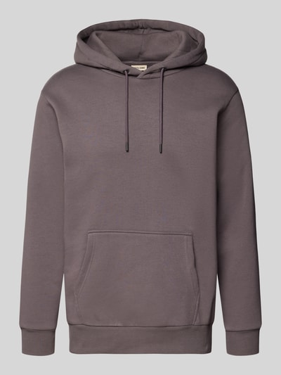Produktfoto, Regular Fit Hoodie aus Baumwoll-Mix Modell 'CERES' von Only & Sons in Unifarben mit Kapuze, Kängurutasche und Sweat-Textur.
