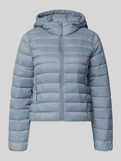 Produktfoto, Regular Fit Steppjacke mit Kapuze Modell 'TAHIA' von Only, Optik: Unifarben, Reißverschluss, seitliche Eingrifftaschen, elastischer Ärmelabschluss