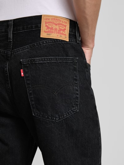 Levi's® Loose straight fit jeans met steekzakken Zwart - 3