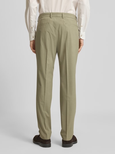 s.Oliver BLACK LABEL Regular Fit Anzughose mit feiner Webstruktur Hellgruen 5