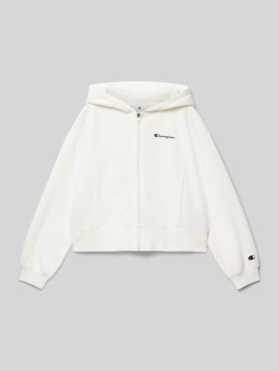 CHAMPION Sweatjack met labelstitching Ecru - 1