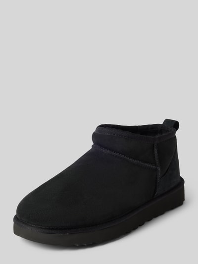 UGG Buty ze skóry model ‘CLASSIC ULTRA MINI’ Czarny 1