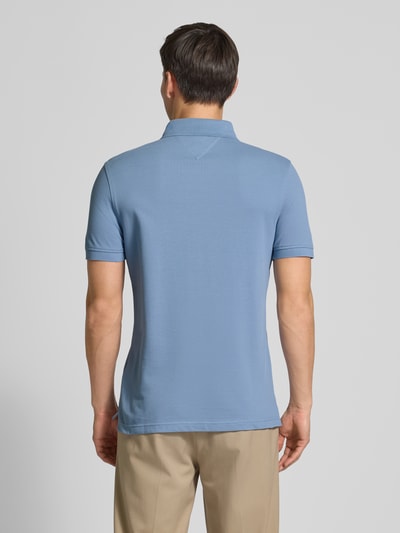 Tommy Hilfiger Koszulka polo o kroju regular fit z mieszanki bawełny i elastanu Jasnoniebieski 5