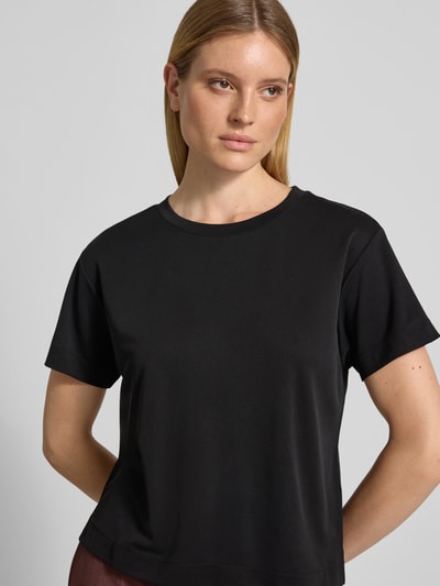 Jake*s Casual regular fit T-shirt van modalmix Zwart - 3