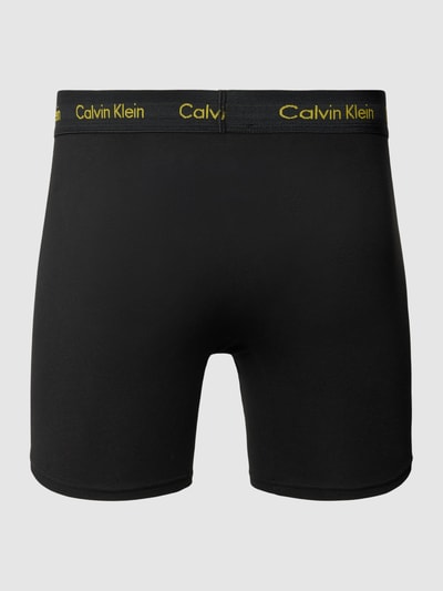 Calvin Klein Underwear Trunks mit elastischem Logo-Bund im 3er-Pack Black 3