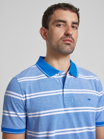 Fynch-Hatton Regular Fit Poloshirt mit Logo-Stitching Royal 3