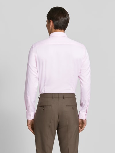 Jake*s Koszula biznesowa o kroju slim fit z czystej bawełny Jasnoróżowy 5