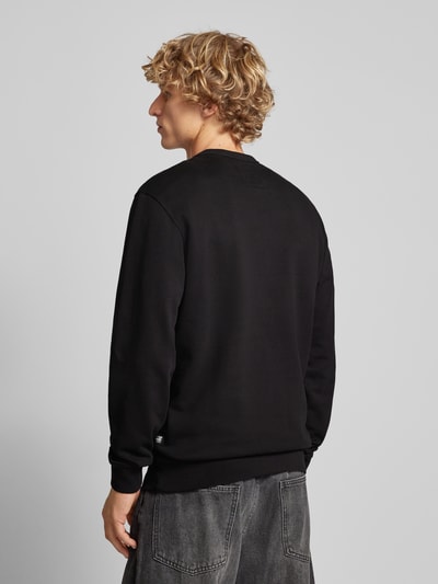 G-Star Raw Sweatshirt met labelprint Zwart - 5