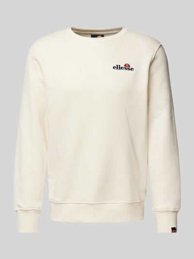 Ellesse Bluza z wyhaftowanym logo model ‘Fierro’ Złamany biały 1