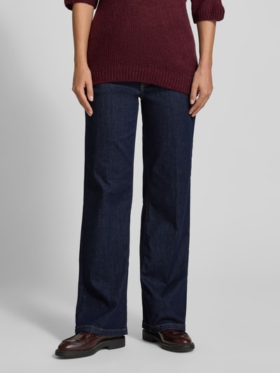 More & More Wide Leg Jeans im 5-Pocket-Design Jeansblau 4
