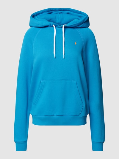 Polo Ralph Lauren Hoodie met labelstitching Koningsblauw - 2