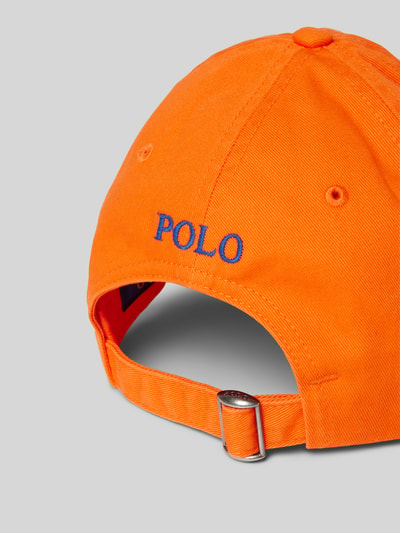 Polo Ralph Lauren Basecap mit Logo-Stitching Orange 3