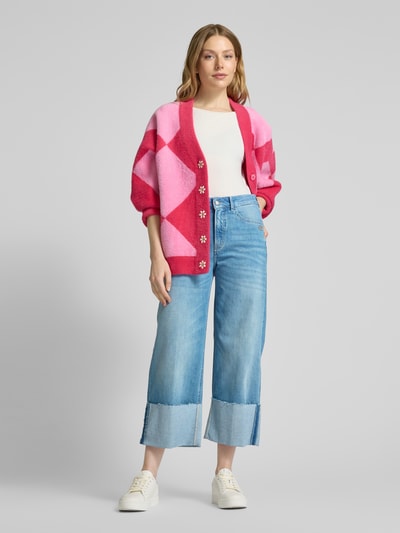 Gang Wide Fit Jeans mit verkürztem Schnitt Modell 'JETTE CULOTTE' Blau 1