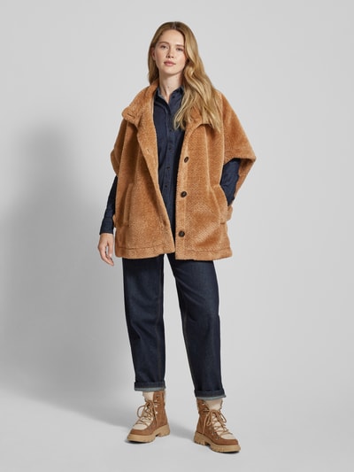 Marella Weste aus Teddyfell Modell 'TROUPE' Camel 1