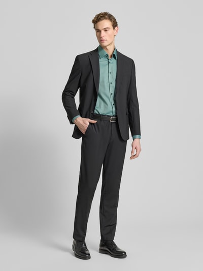 ETERNA Comfort fit zakelijk overhemd van katoen met kentkraag Groen - 1