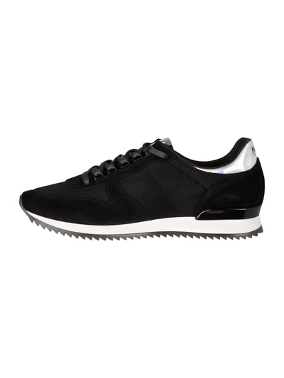 HAUS Golden Goose Sneaker aus Veloursleder Black 4