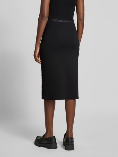 Marc Cain Midirock mit elastischem Logo-Bund Black 5