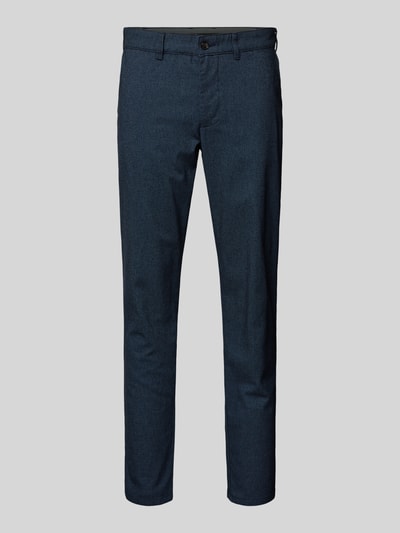 Christian Berg Men Broek met steekzakken Marineblauw - 1