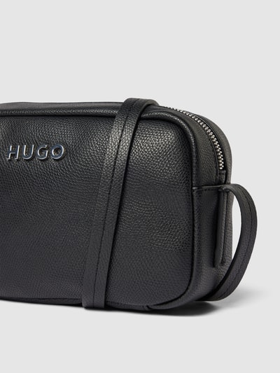 HUGO Crossbody Bag mit Label-Detail Modell 'Chris' Black 3