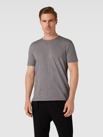 Marc O'Polo T-Shirt mit Streifenmuster Dunkelgrau 4